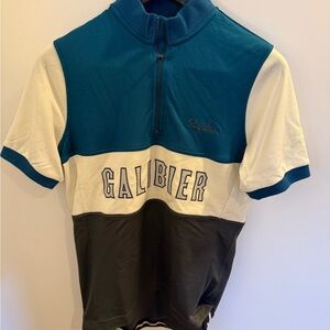 Rapha/Galibier Cycling Midweight Jersey in Blue and White